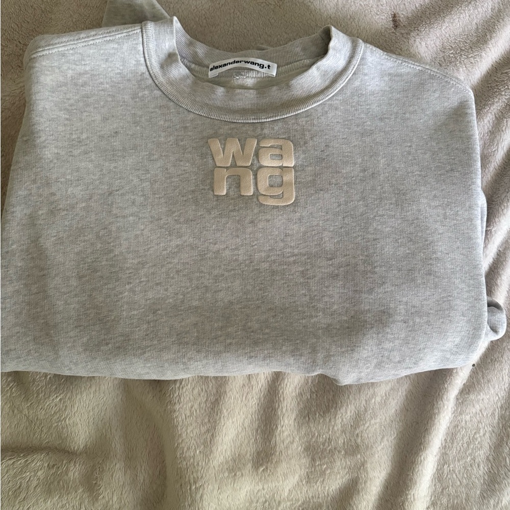 Gray Alexander Wang sweat shirt - Picture 2 of 3